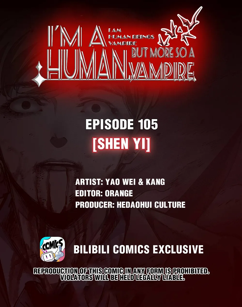 I’m a Human, but More of a Vampire Chapter 105 - page 2