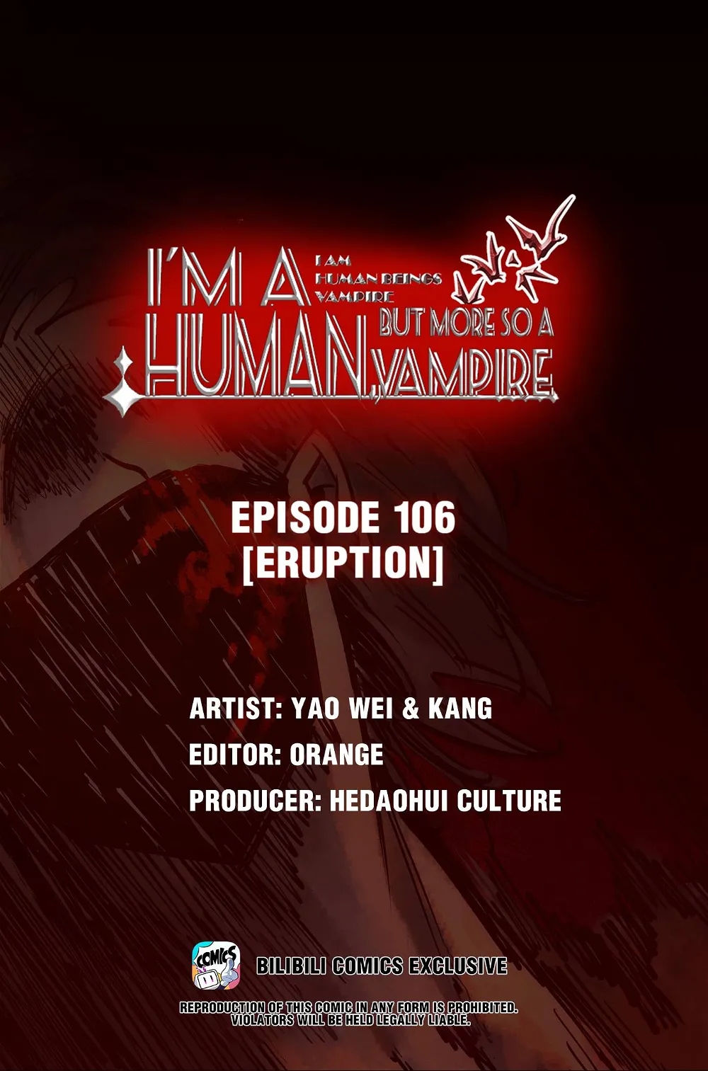 I’m a Human, but More of a Vampire Chapter 111 - page 1
