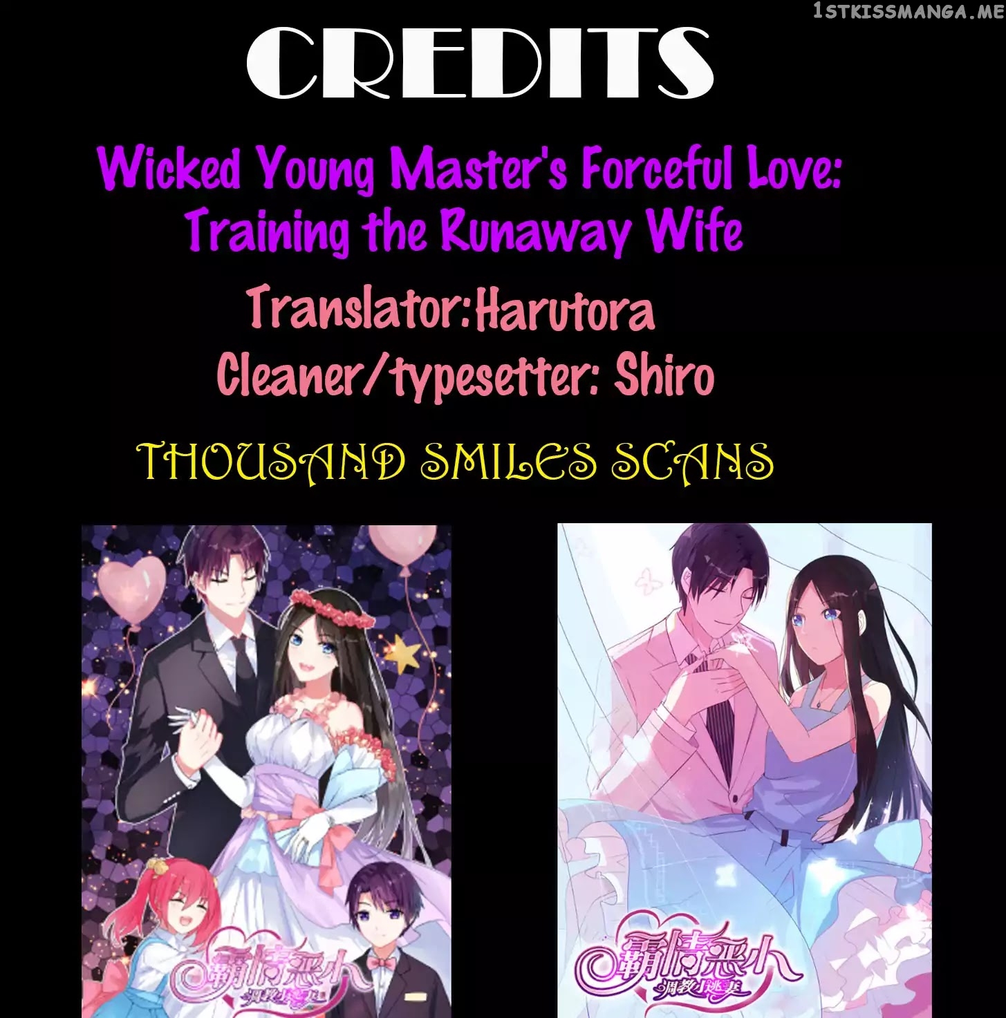 Wicked Young Master’s Forceful Love: Training the Runaway Wife chapter 15 - page 1