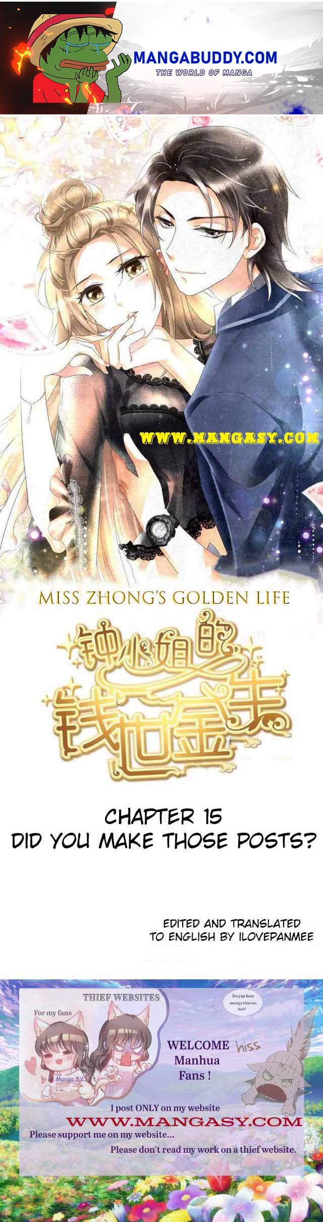 Miss Zhong’s Golden Life Chapter 15 - page 1