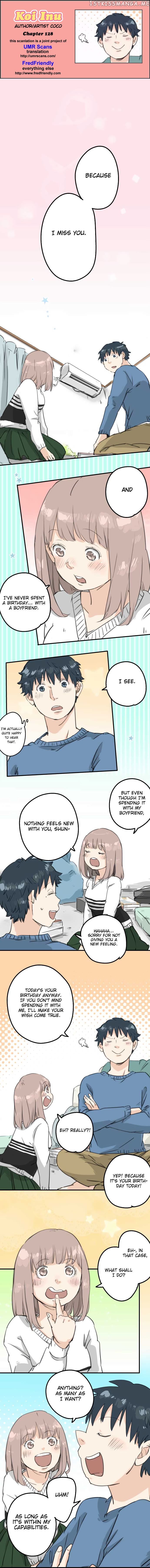 Koi Inu. chapter 128 - page 1