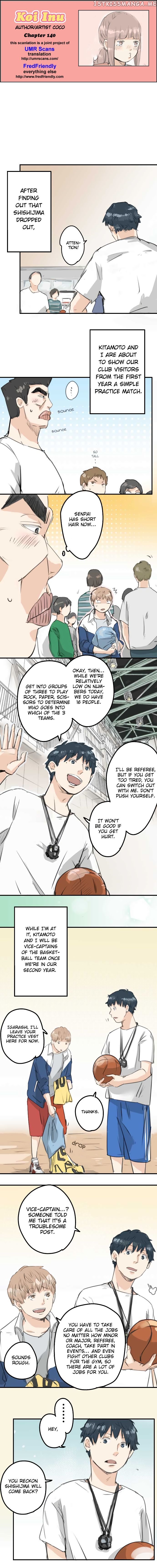 Koi Inu. chapter 140 - page 1
