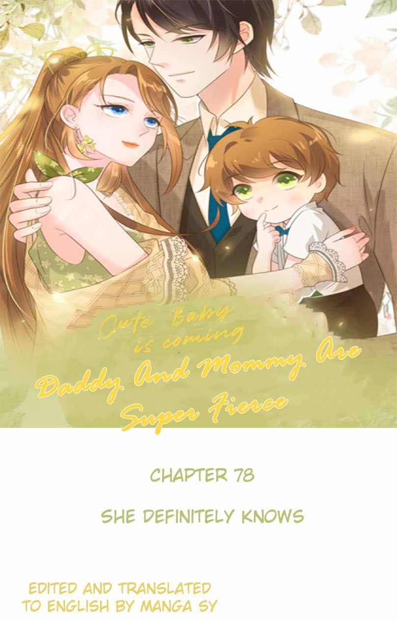 Cute Baby Is Coming : Daddy And Mommy Are Super Fierce Chapter 78 - page 1