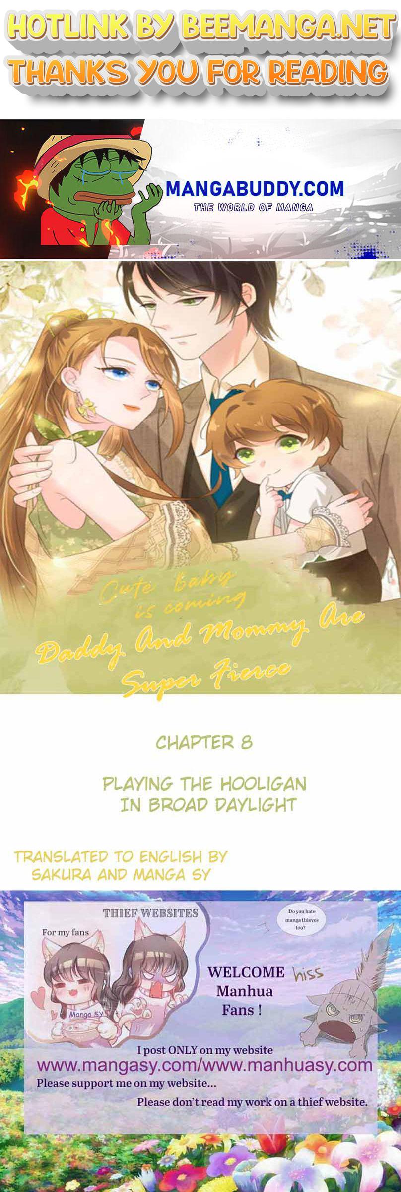 Cute Baby Is Coming : Daddy And Mommy Are Super Fierce Chapter 8 - page 1