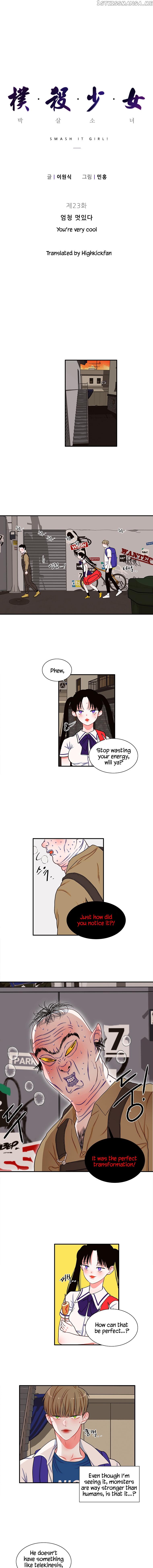 Smash it Girl chapter 23 - page 1