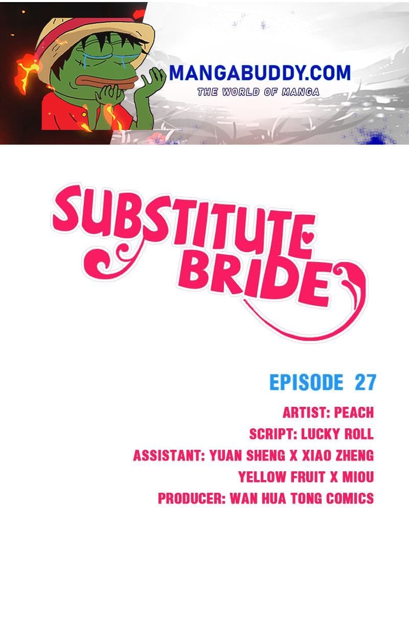 Substitute Bride chapter 27 - page 1