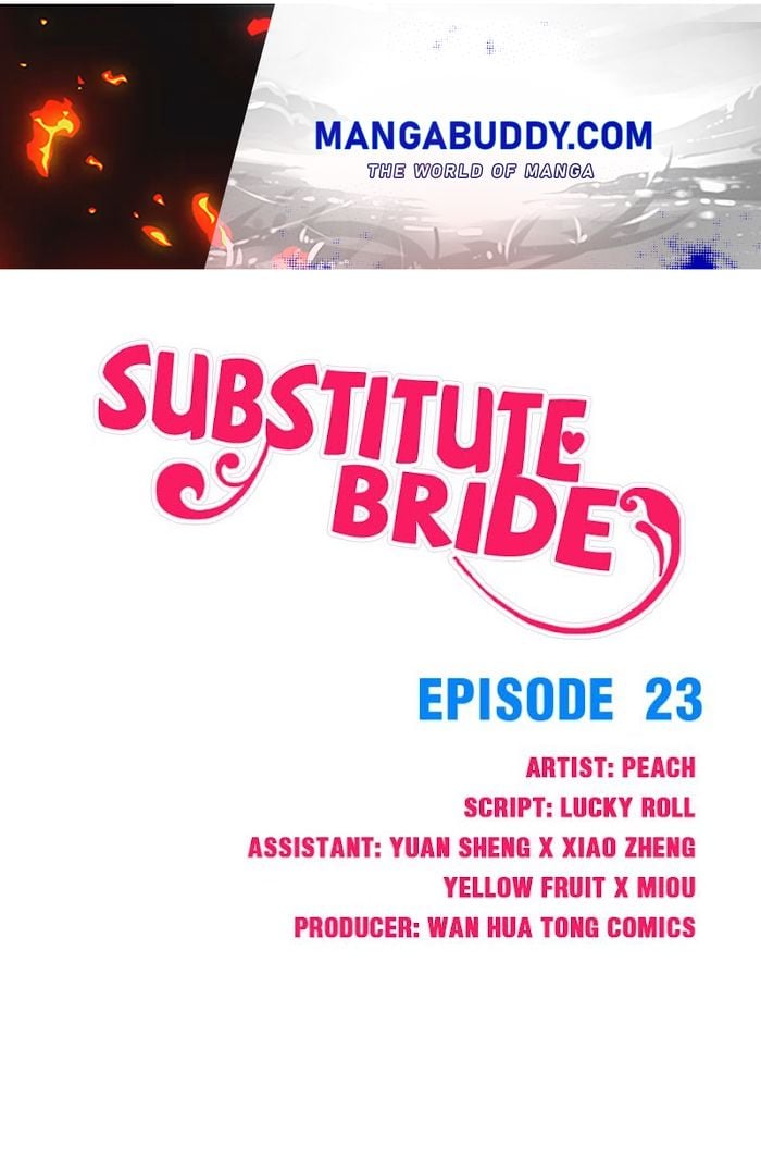 Substitute Bride chapter 23 - page 1