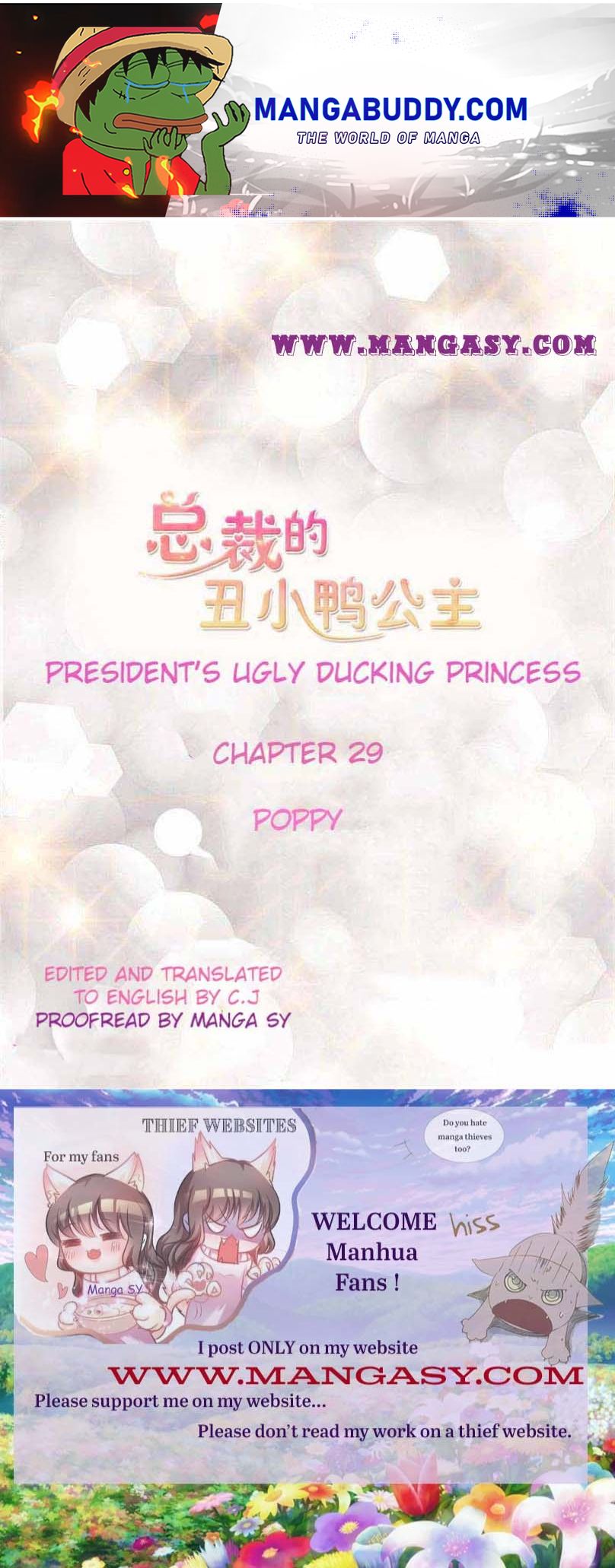 President’s Ugly Duckling Princess Chapter 29 - page 1