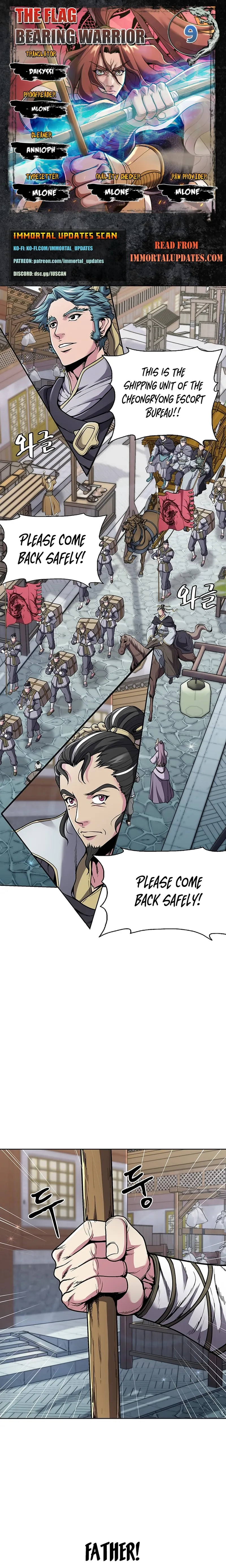 The Flag Bearer Warrior Chapter 9 - page 1