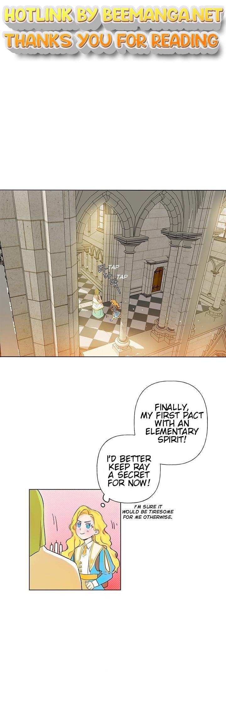 The Golden Haired Elementalist Chapter 6 - page 1