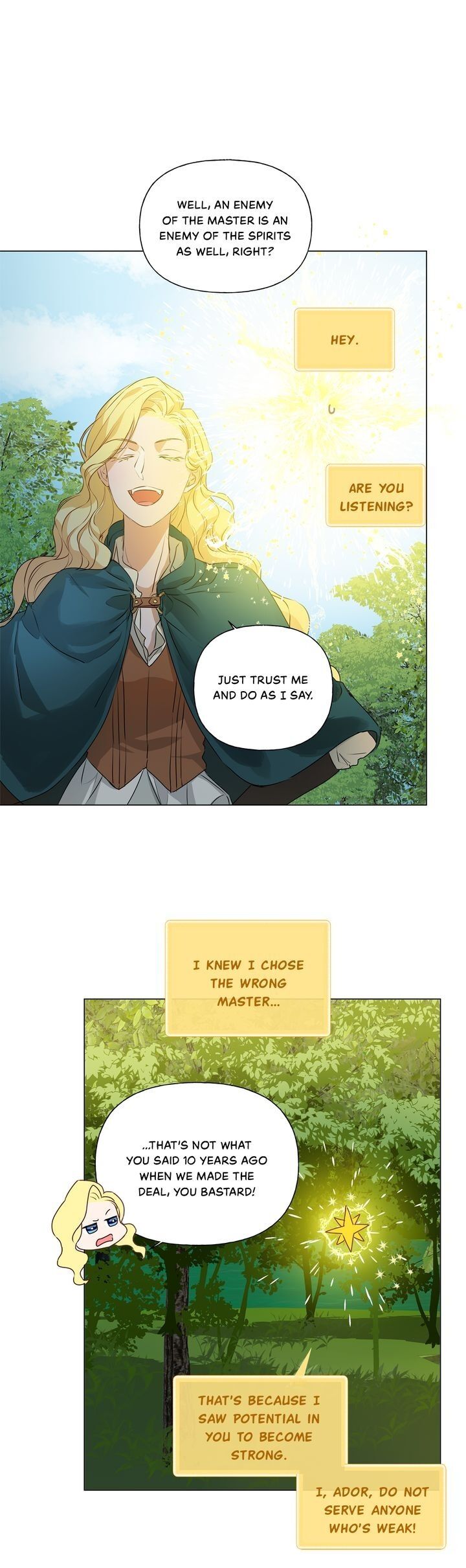 The Golden Haired Elementalist Chapter 48 - page 22