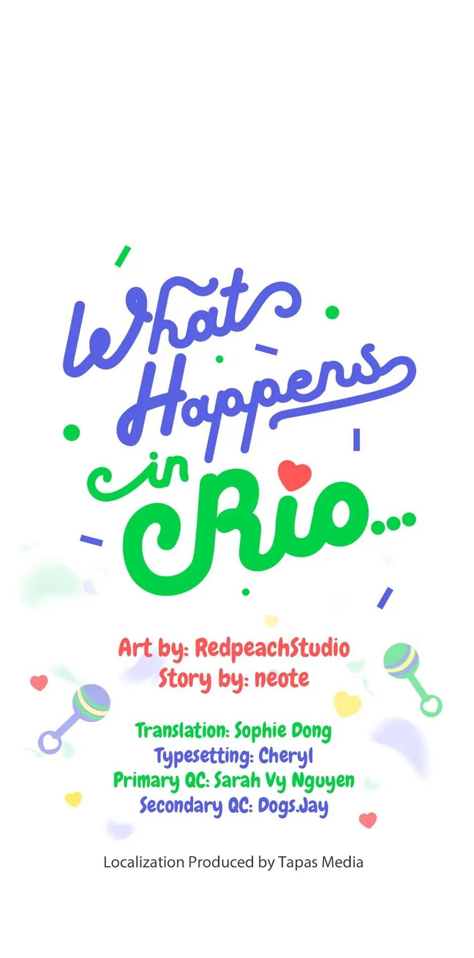 What Happens in Rio… chapter 17 - page 1