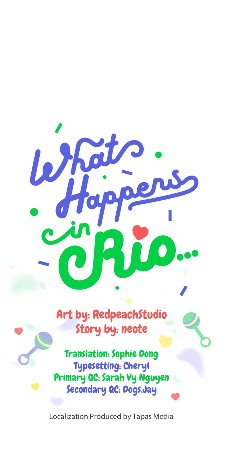 What Happens in Rio… chapter 14 - page 1