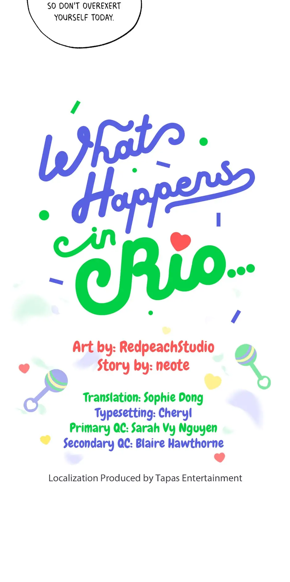What Happens in Rio… Chapter 46 - page 11