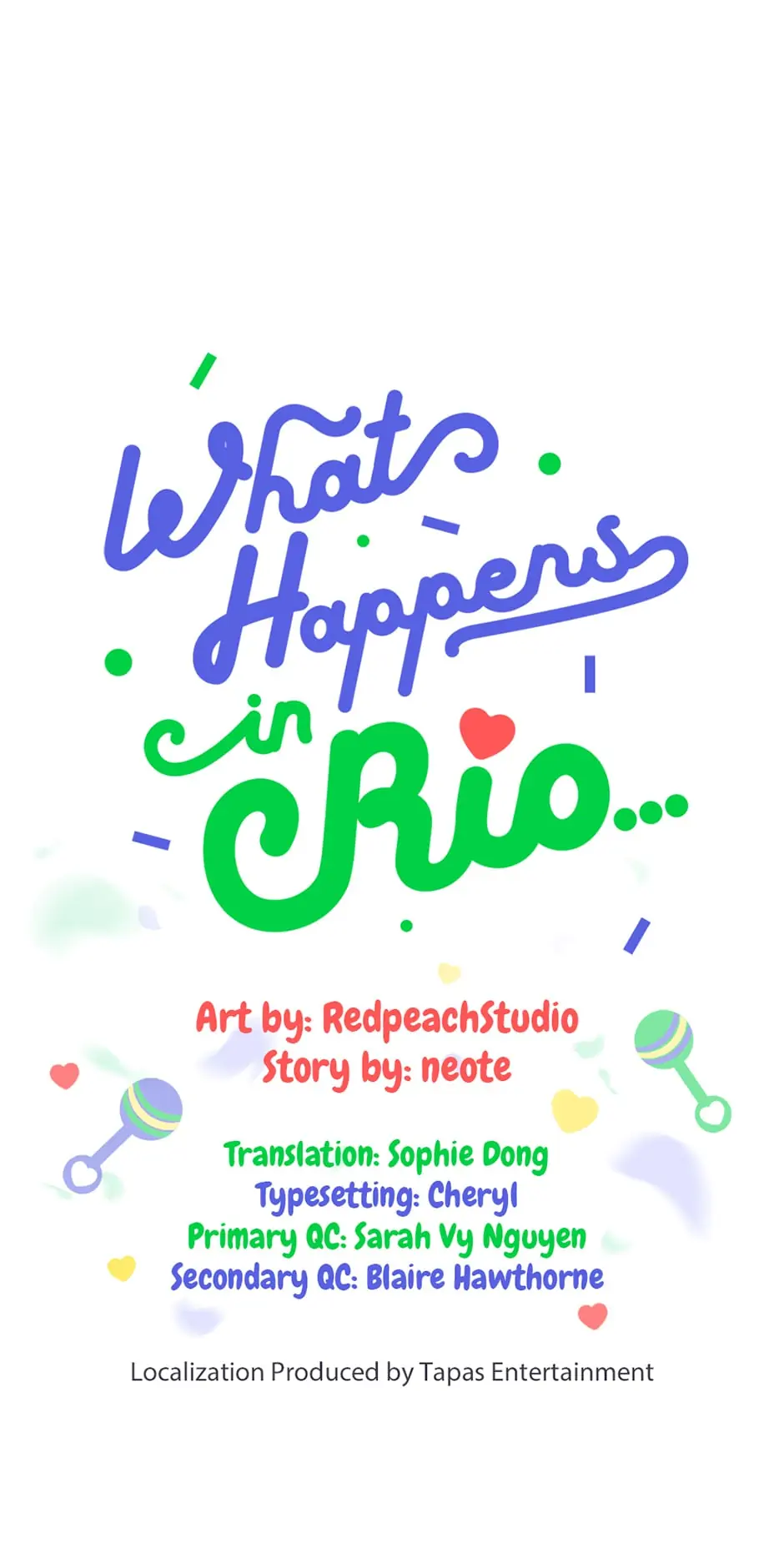 What Happens in Rio… Chapter 44 - page 1