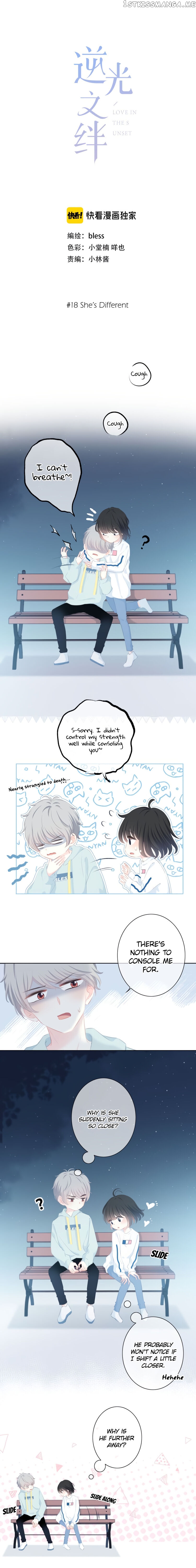 Love under the sunset chapter 18 - page 1