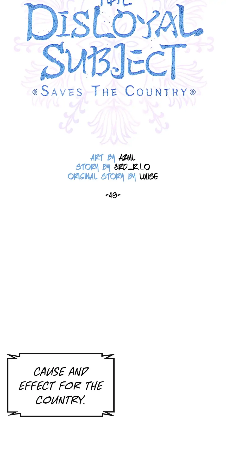 Treacherous Subject Saves the Country Chapter 49 - page 8