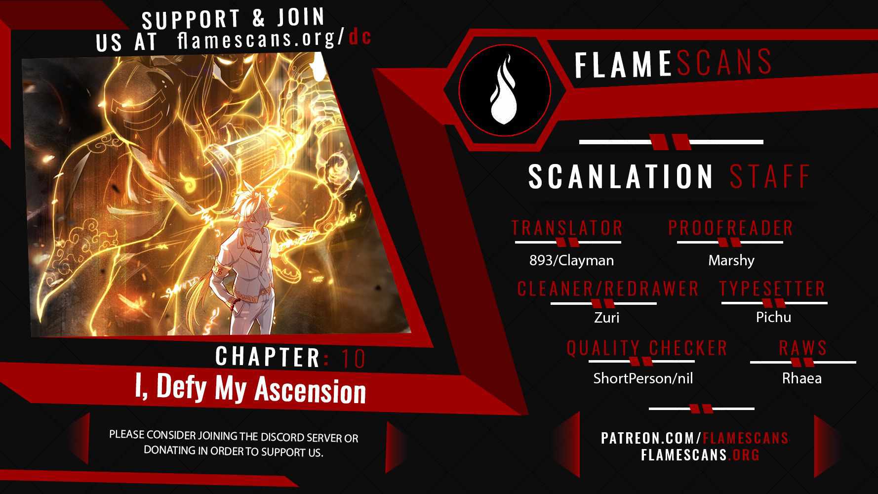 I Defy My Ascension Chapter 10 - page 1