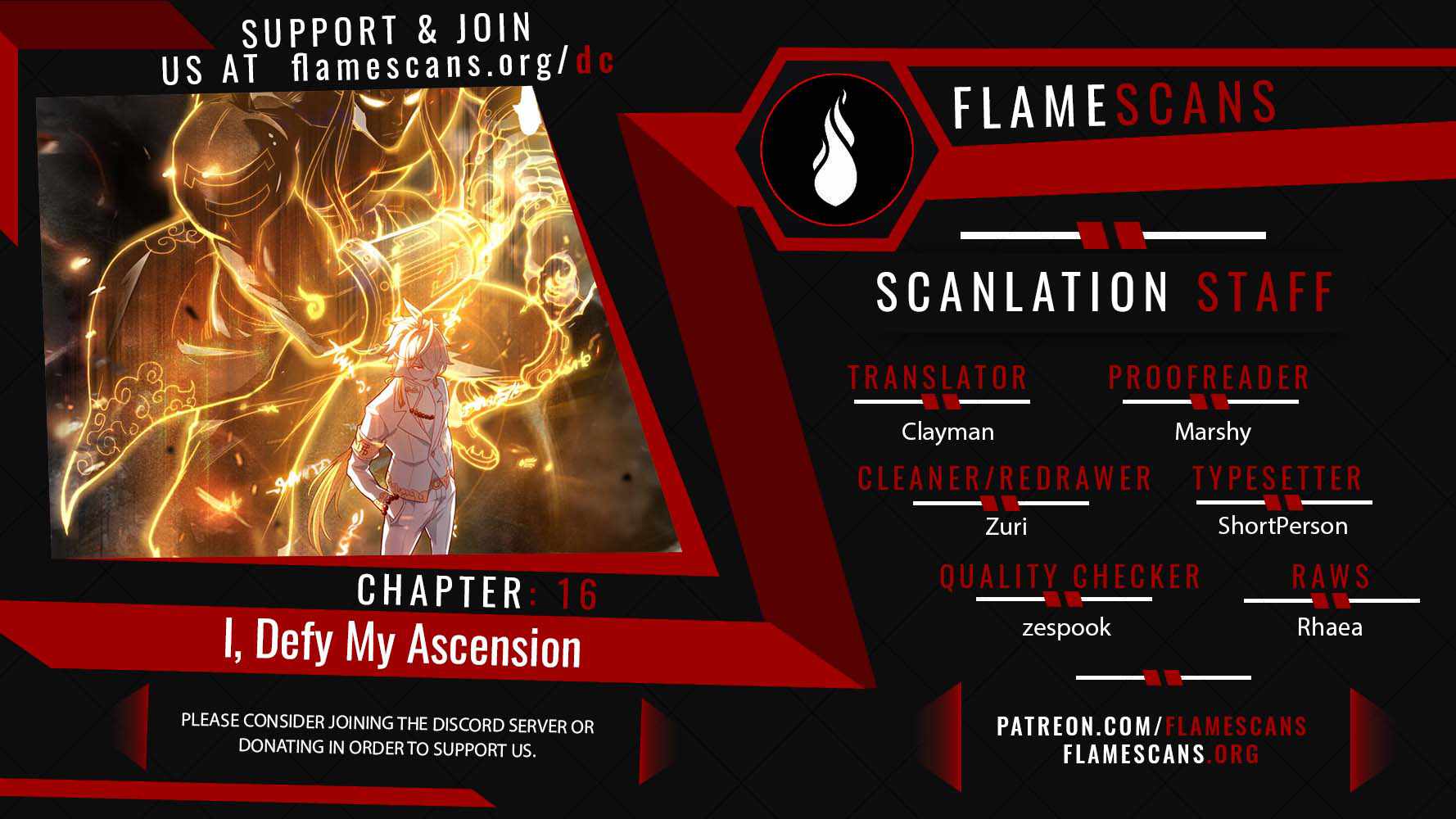 I Defy My Ascension Chapter 16 - page 1
