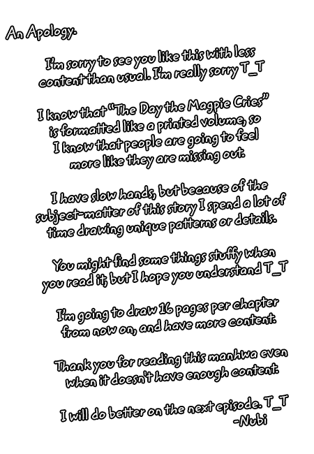 The Day the Magpie Cries chapter 15 - page 8