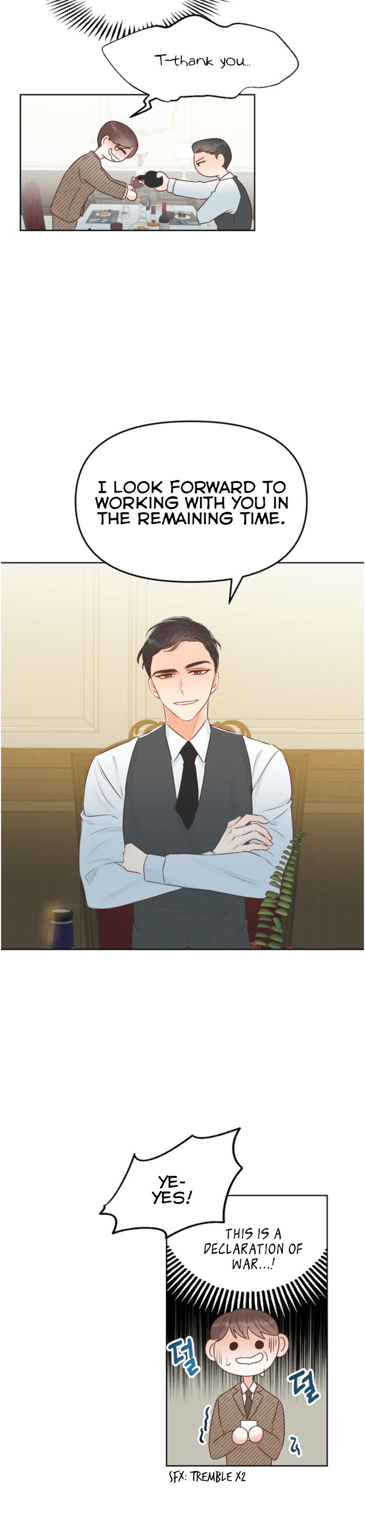 Disguised As A Male Secretary chapter 8 - page 14
