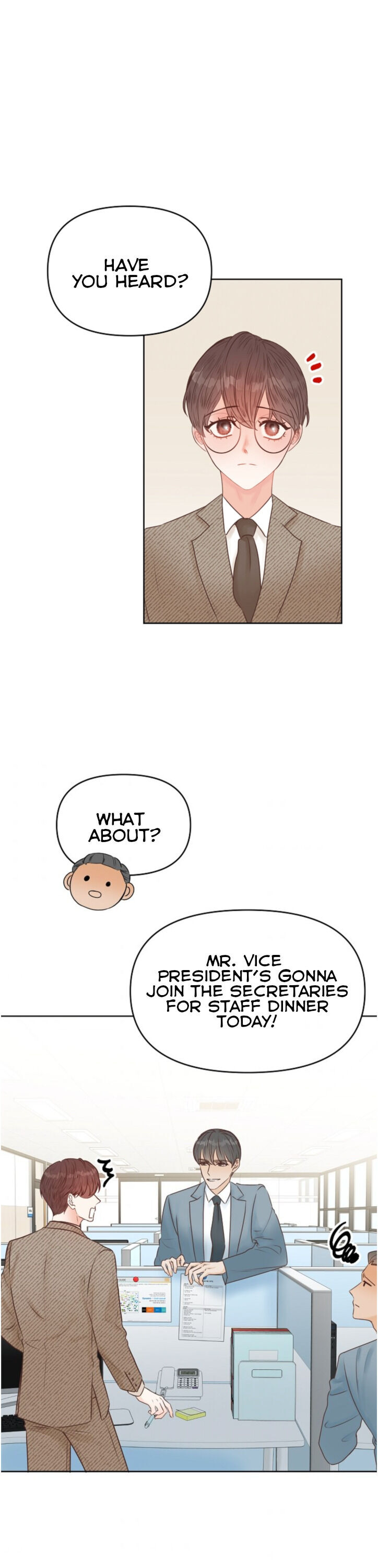 Disguised As A Male Secretary chapter 8 - page 3