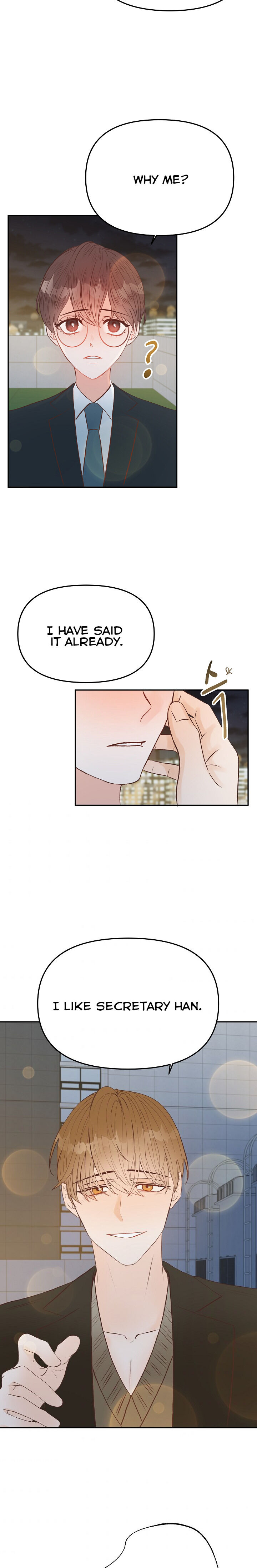 Disguised As A Male Secretary chapter 12 - page 15