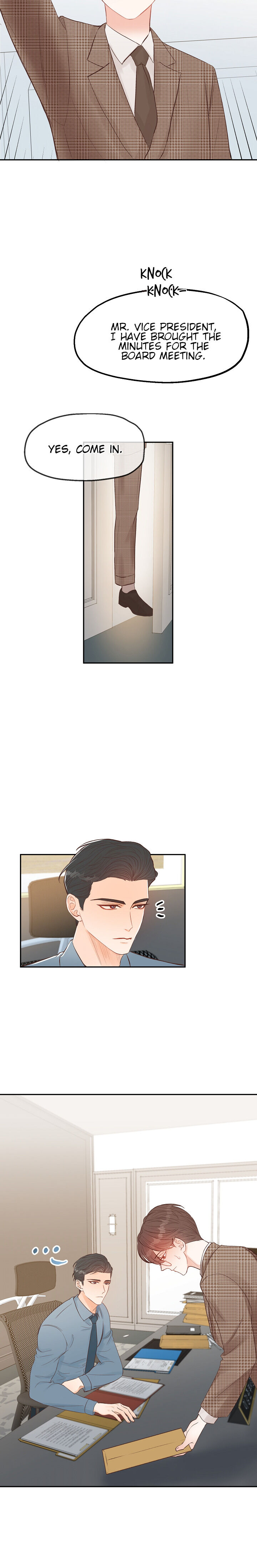 Disguised As A Male Secretary chapter 9 - page 7