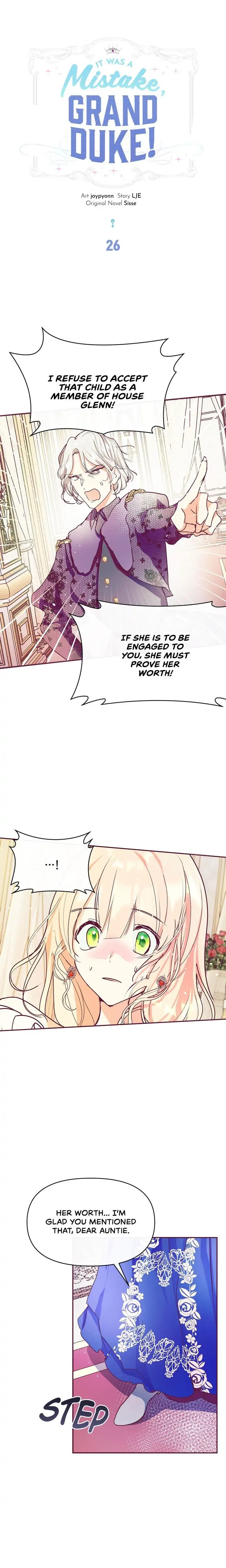 Grand Duke, It Was a Mistake! Chapter 26 - page 2
