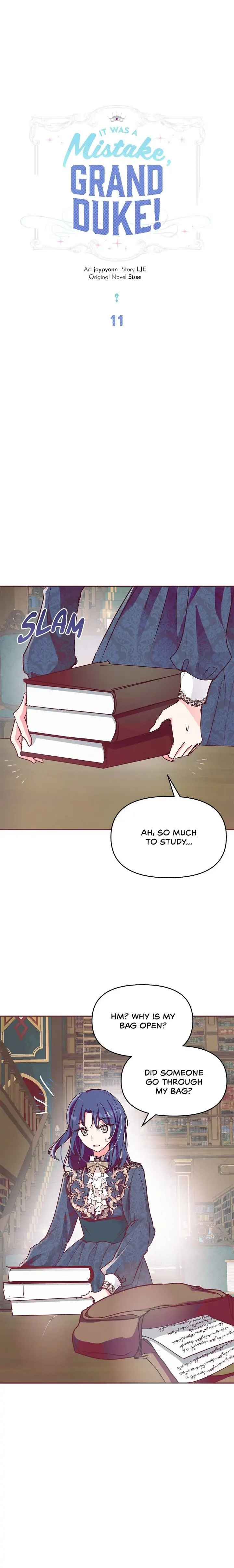 Grand Duke, It Was a Mistake! Chapter 11 - page 2