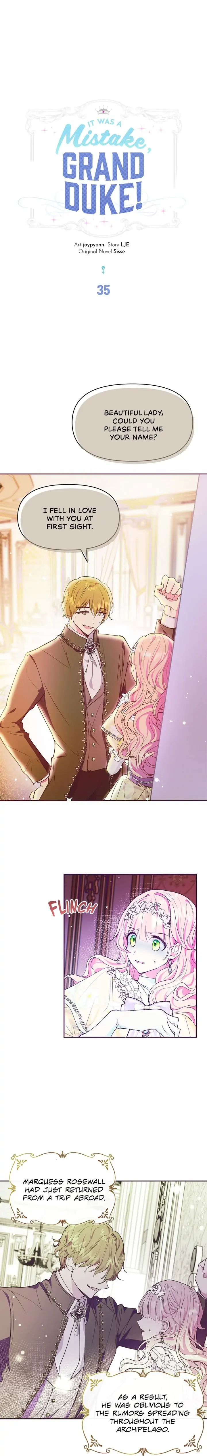 Grand Duke, It Was a Mistake! Chapter 35 - page 2