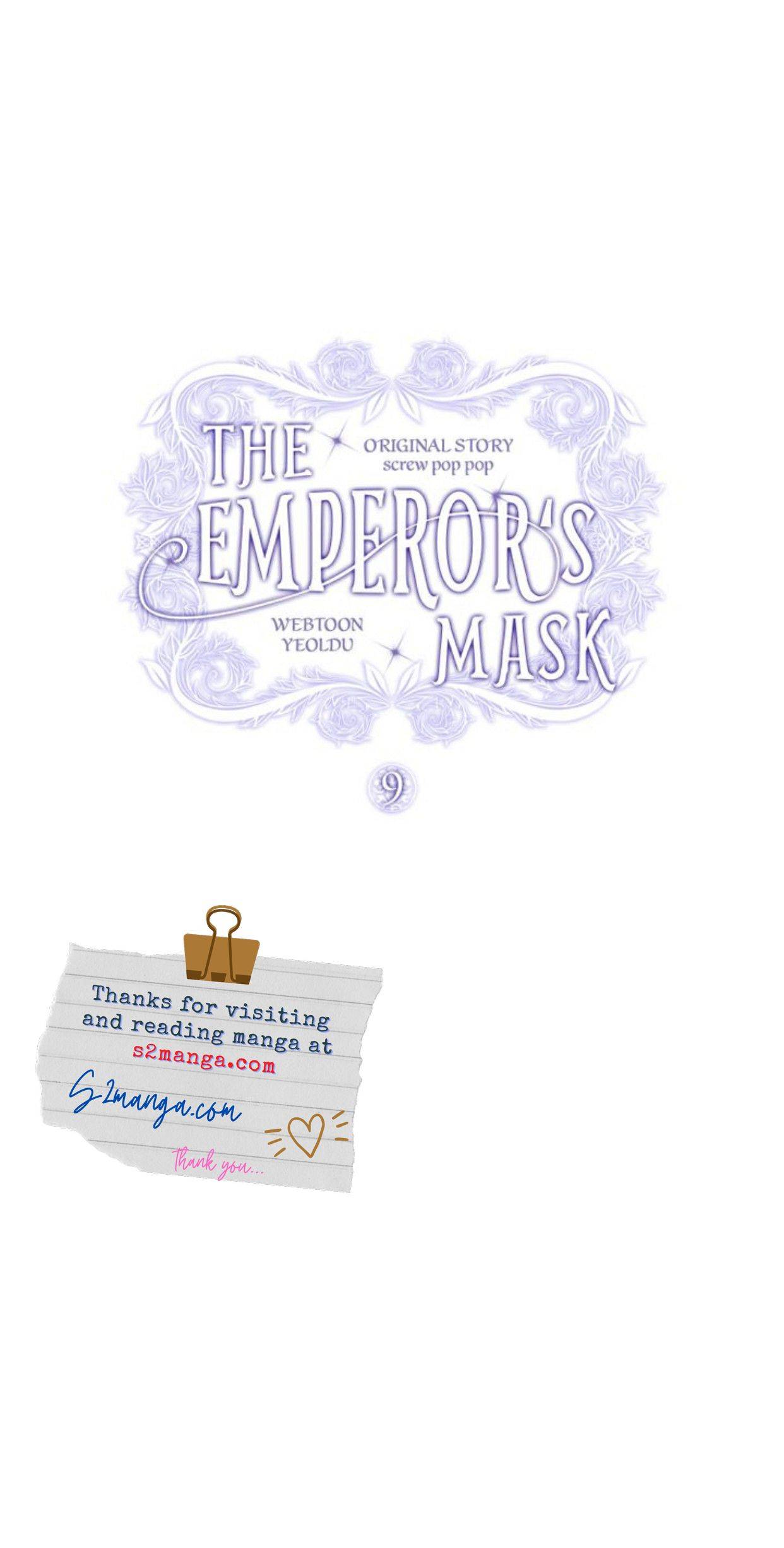 The Emperor’s Mask Chapter 9 - page 1