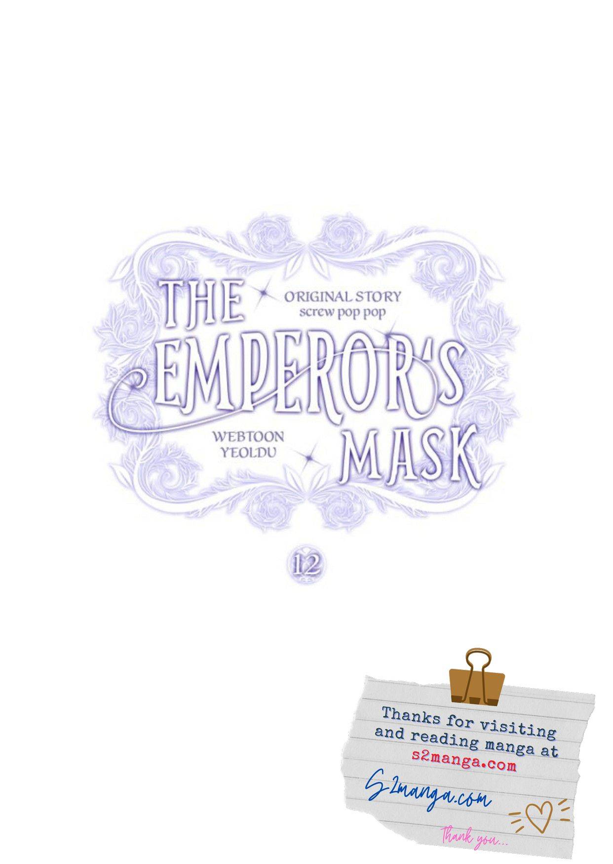 The Emperor’s Mask Chapter 12 - page 1