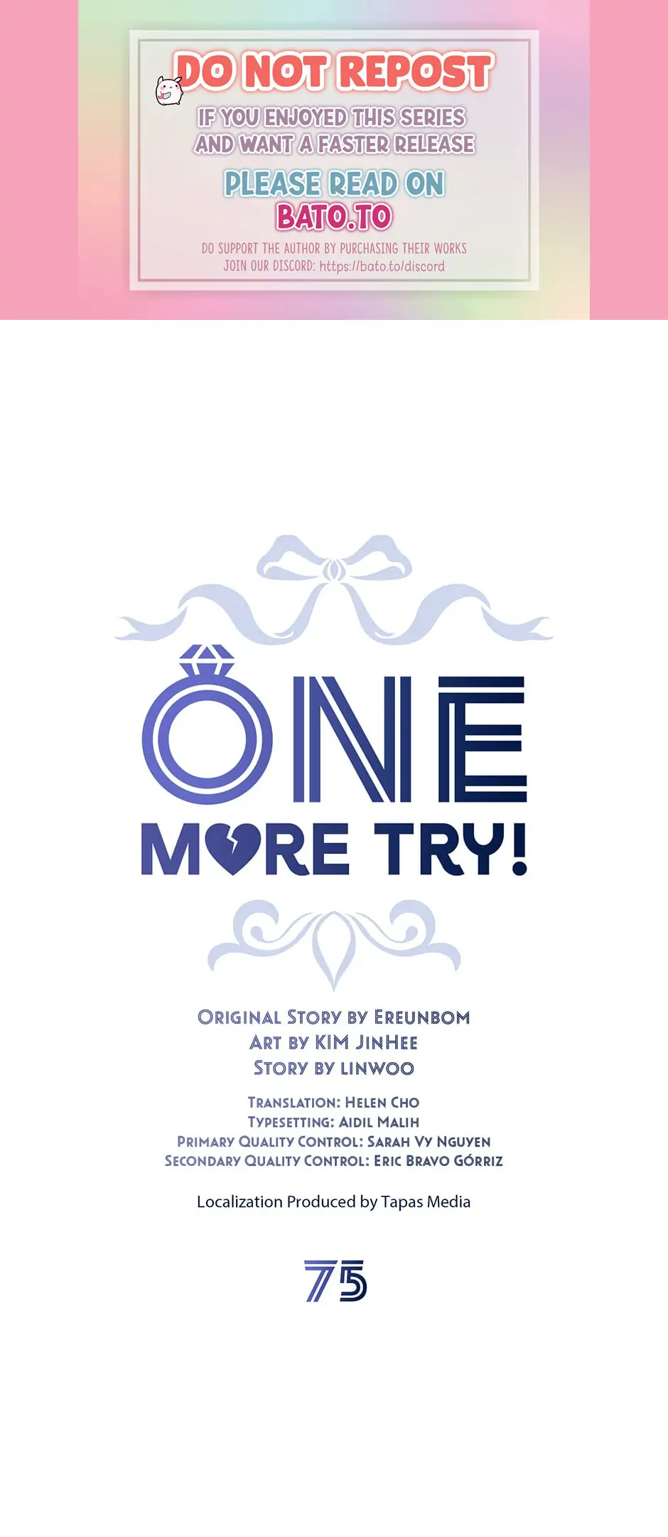 Relationship Once Done chapter 75 - page 1