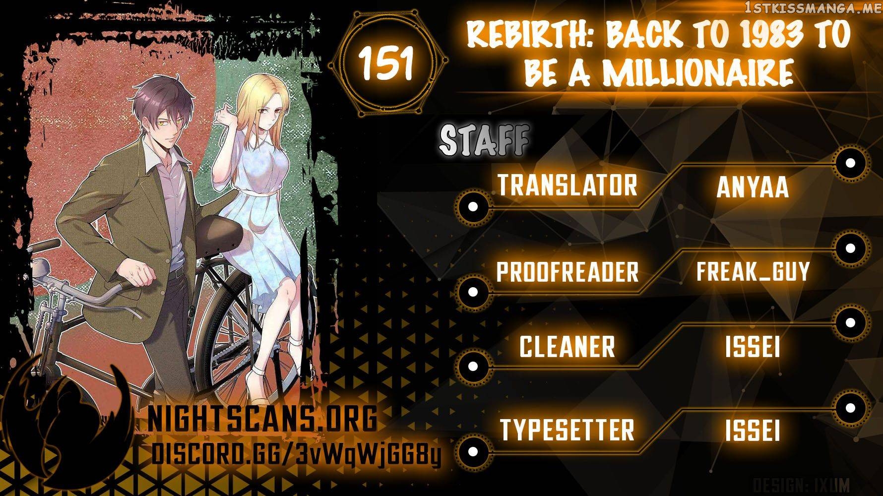 Rebirth: Back to 1983 to Be a Millionaire Chapter 151 - page 1