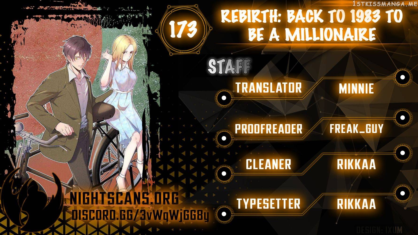 Rebirth: Back to 1983 to Be a Millionaire Chapter 173 - page 1