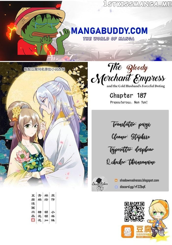 The Bloody Merchant Empress and the Cold Husband’s Forceful Doting chapter 187 - page 1