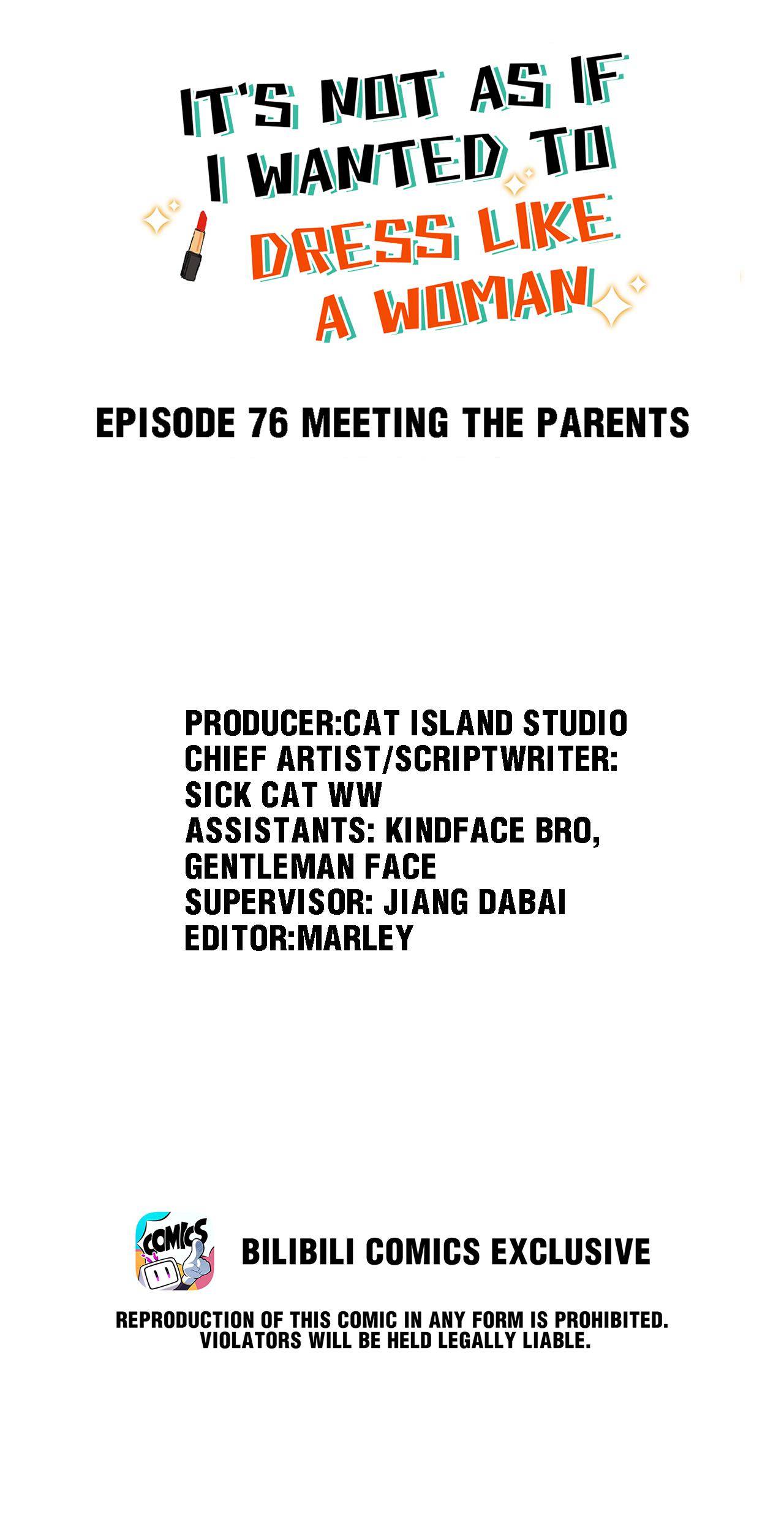 It’s Not That I Want to Wear Women’s Clothing Chapter 76 - page 2