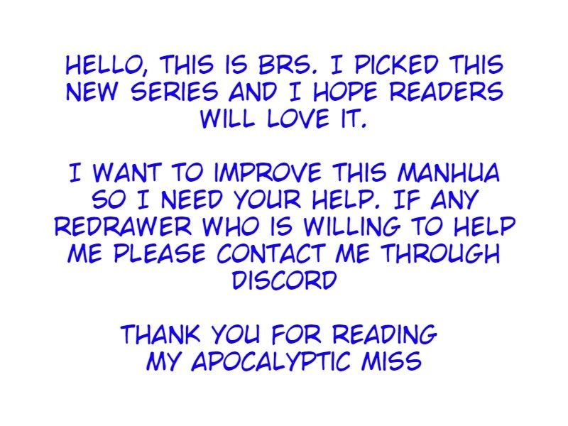 My Apocalyptic Miss chapter 0.1 - page 38