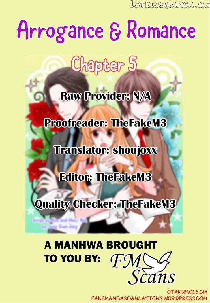 Arrogance And Romance chapter 5 - page 1