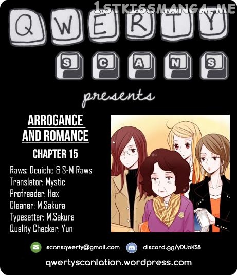 Arrogance And Romance chapter 16 - page 1