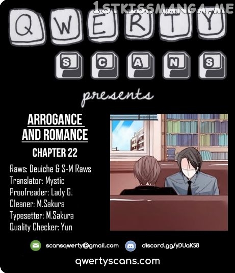 Arrogance And Romance chapter 22 - page 1