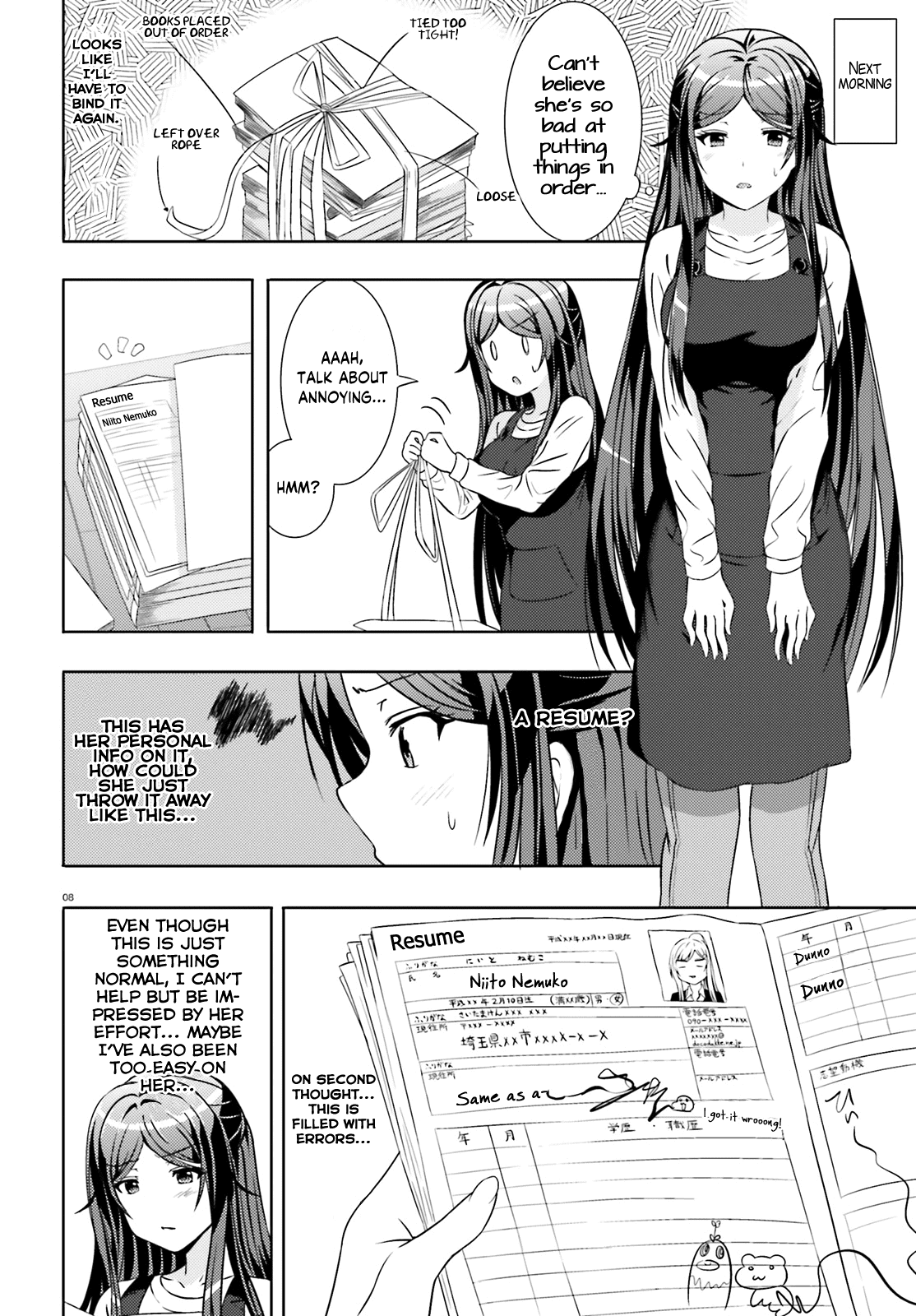 Days of Hana chapter 23 - page 8
