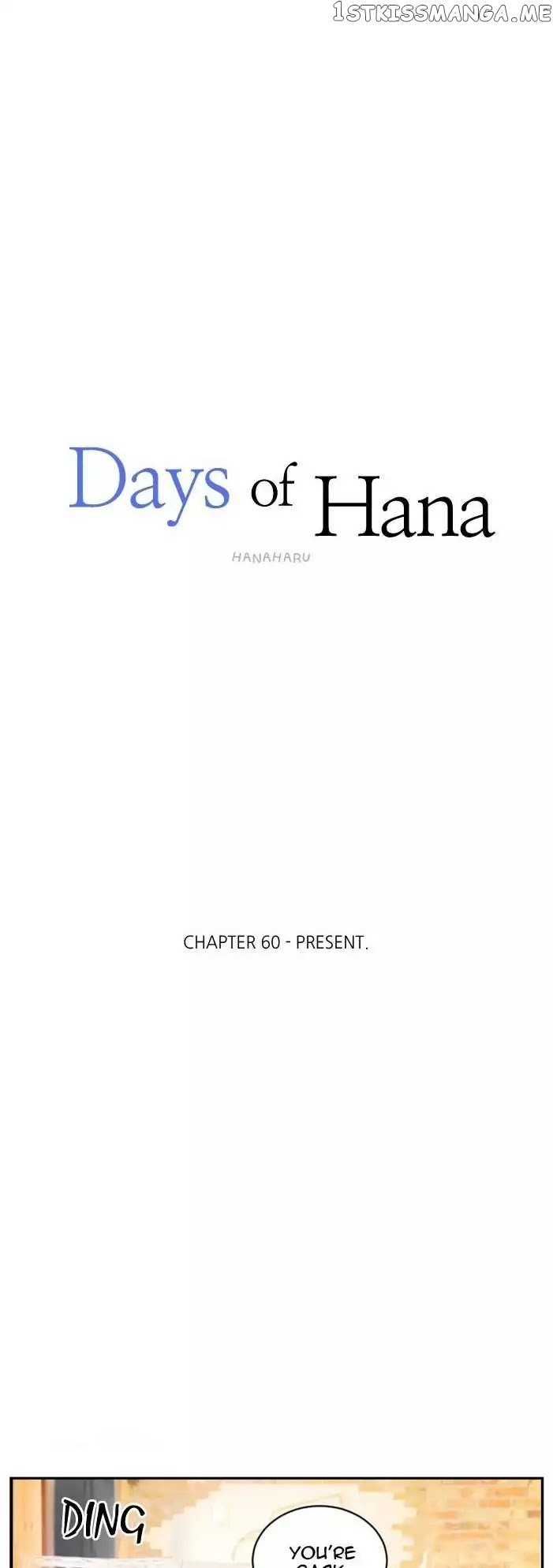Days of Hana chapter 60 - page 8