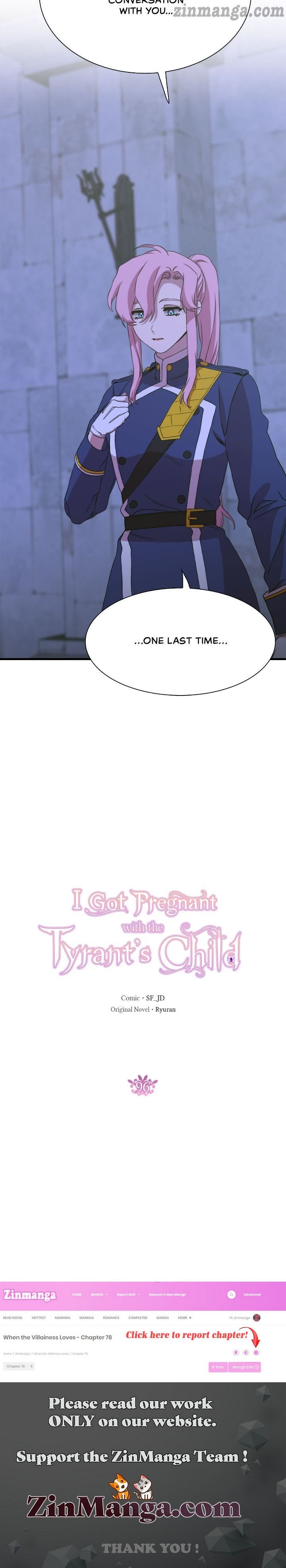 I Gave Birth to the Tyrant’s Child chapter 96 - page 22