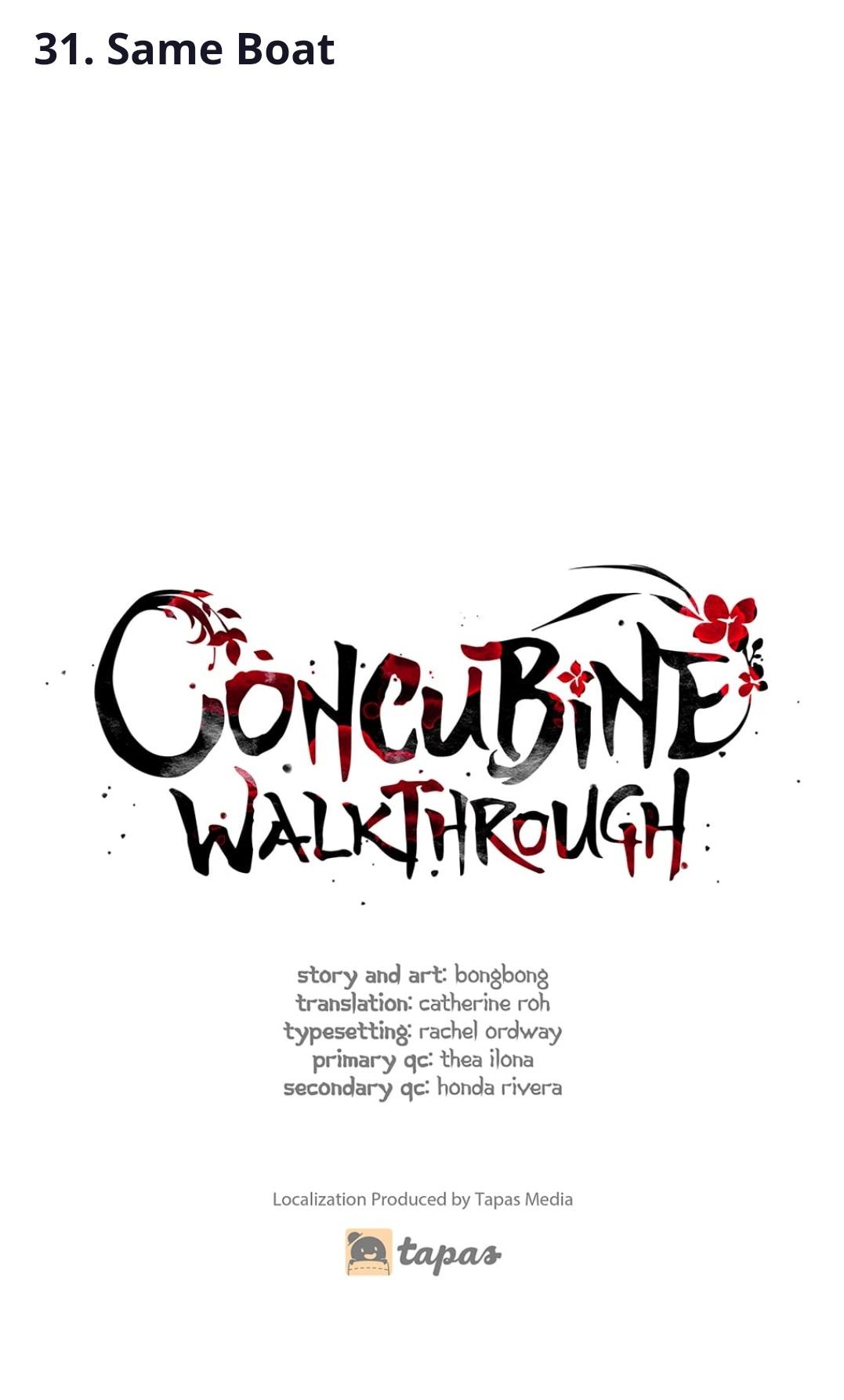 Concubine Walkthrough chapter 31 - page 1