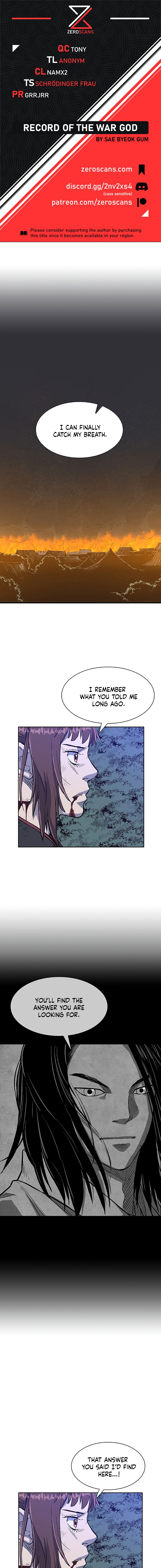 Record of the War God Chapter 67 - page 1
