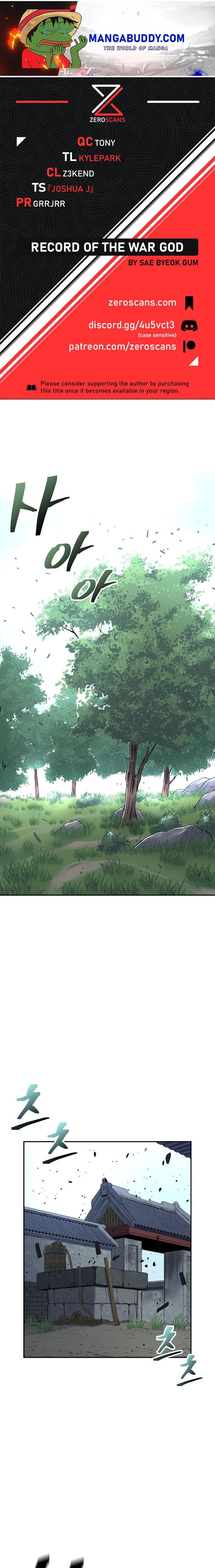 Record of the War God Chapter 141 - page 1