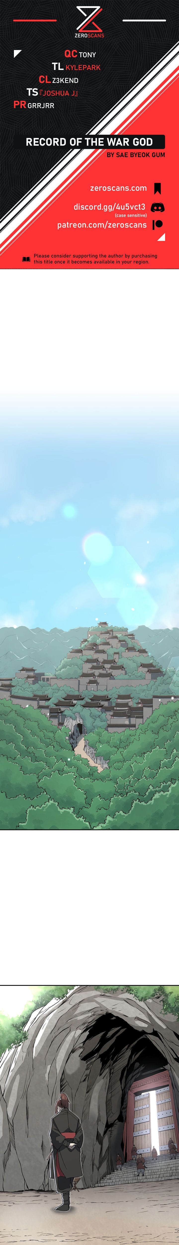 Record of the War God Chapter 140 - page 1