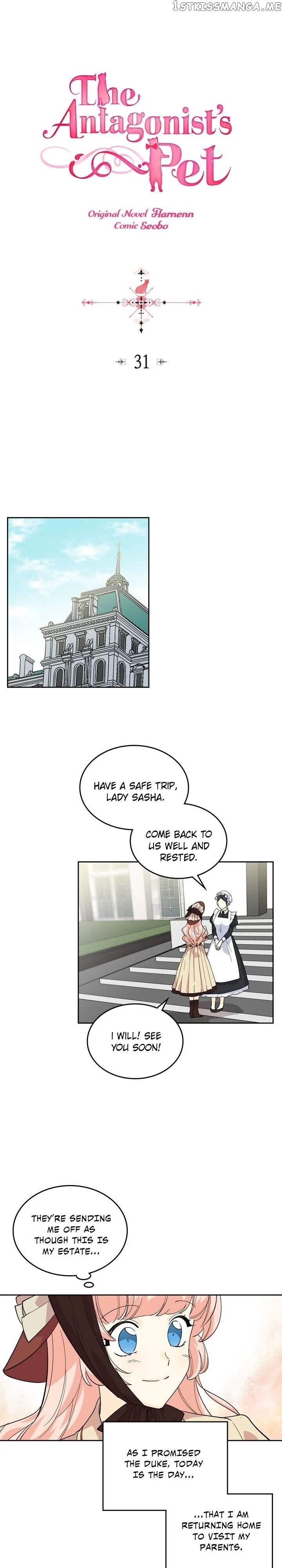 The Antagonist’s Pet ( The Pet Of The Villainess ) chapter 31 - page 1